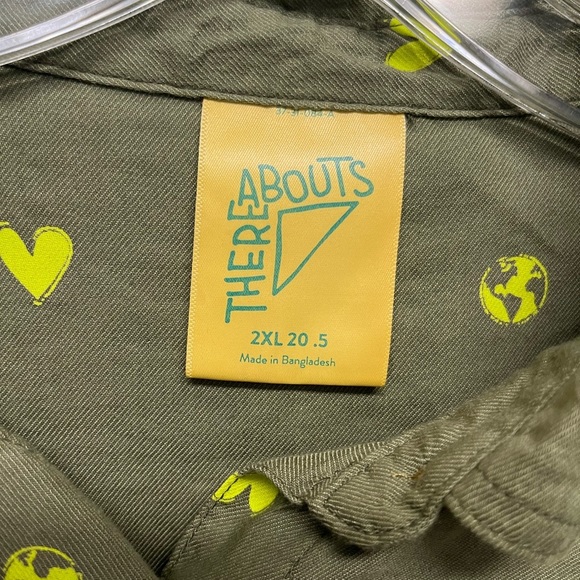 NWT Girl’s 20.5 Plus Size Top - Picture 2 of 5